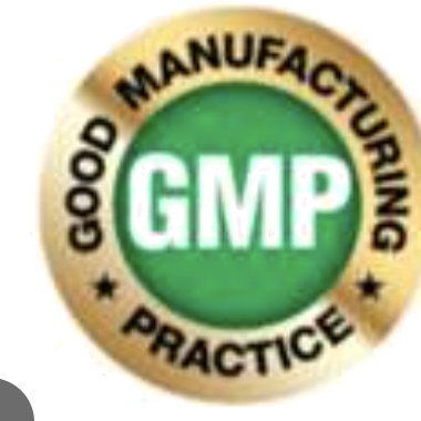 Good Manufacturing Practice certification badge